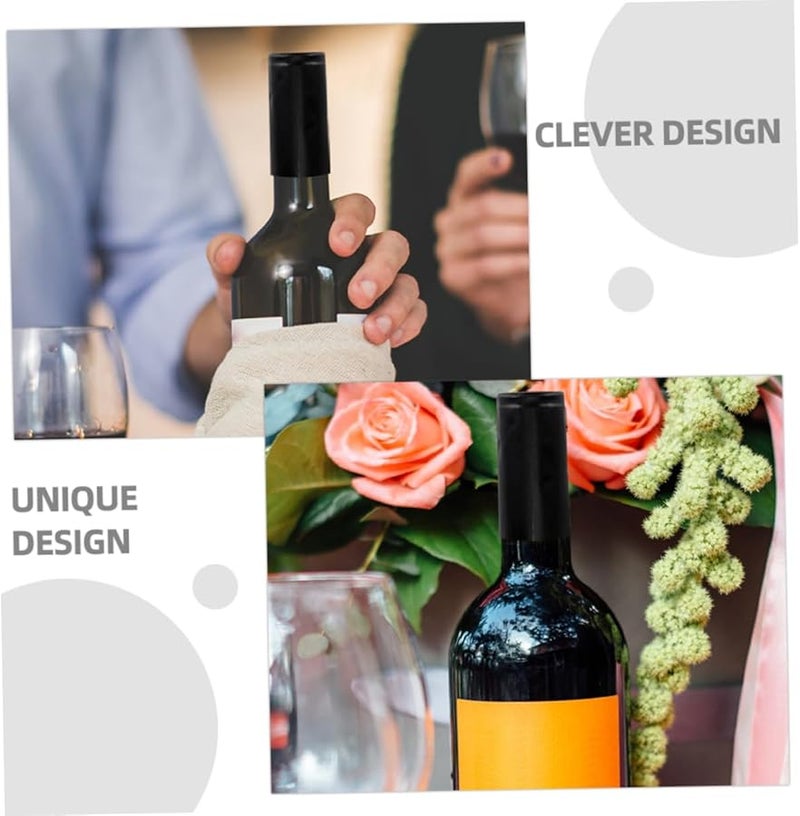 20 قطعة من أغطية وأنظمة إغلاق زجاجات النبيذ الحرارية للتخزين المنزلي للمشروبات المخمرة - Image 2